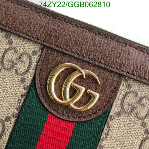 Gucci 1:1 Mirror Quality Ophidia GG Supreme Zip Around Wallet GGB0628102158