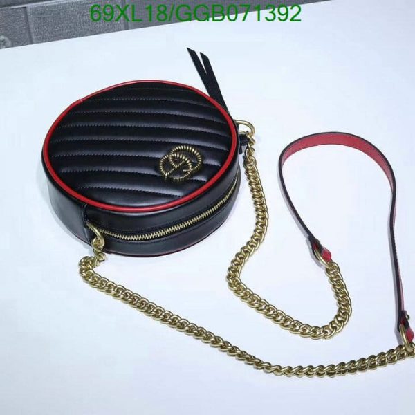 Gucci GG AAA+ Replica Marmont Luxury Round Shoulder Bag GGB0713925193