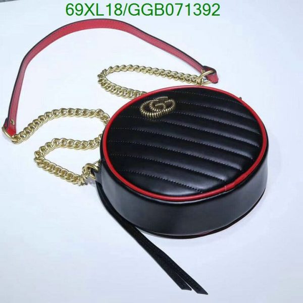 Gucci GG AAA+ Replica Marmont Luxury Round Shoulder Bag GGB0713925193