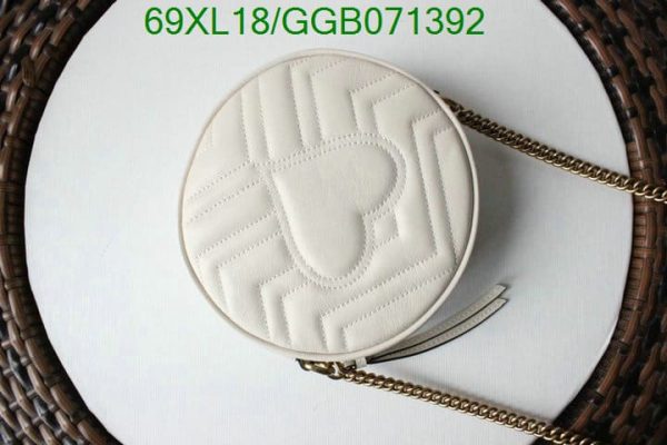 Gucci GG AAA+ Replica Marmont Luxury Round Shoulder Bag GGB0713925193