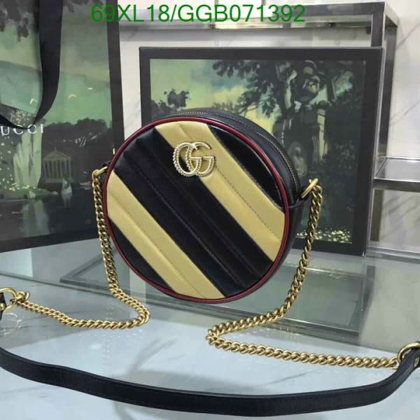 Gucci GG AAA+ Replica Marmont Luxury Round Shoulder Bag GGB0713925193