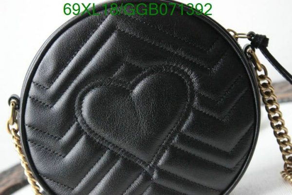 Gucci GG AAA+ Replica Marmont Luxury Round Shoulder Bag GGB0713925193