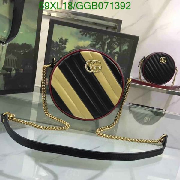 Gucci GG AAA+ Replica Marmont Luxury Round Shoulder Bag GGB0713925193