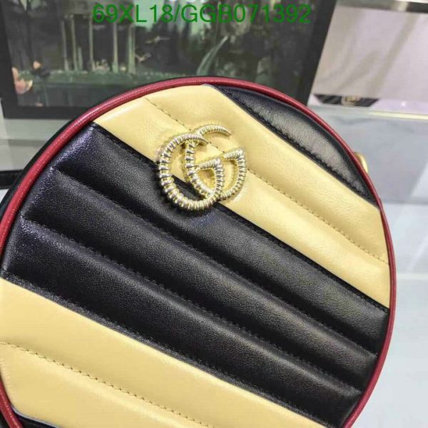 Gucci GG AAA+ Replica Marmont Luxury Round Shoulder Bag GGB0713925193