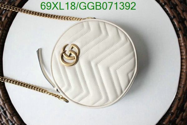 Gucci GG AAA+ Replica Marmont Luxury Round Shoulder Bag GGB0713925193