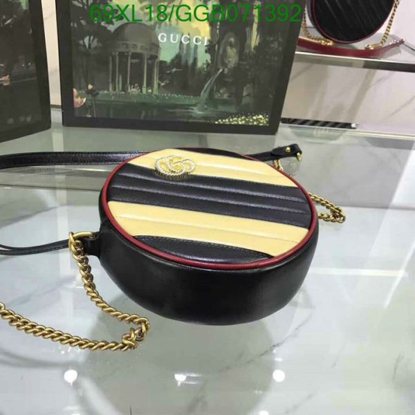 Gucci GG AAA+ Replica Marmont Luxury Round Shoulder Bag GGB0713925193