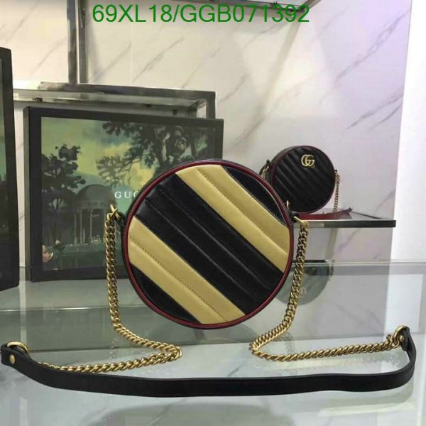 Gucci GG AAA+ Replica Marmont Luxury Round Shoulder Bag GGB0713925193