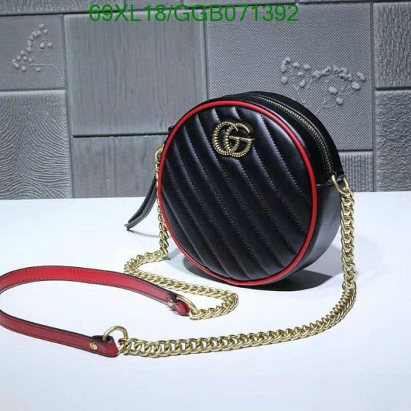 Gucci GG AAA+ Replica Marmont Luxury Round Shoulder Bag GGB0713925193