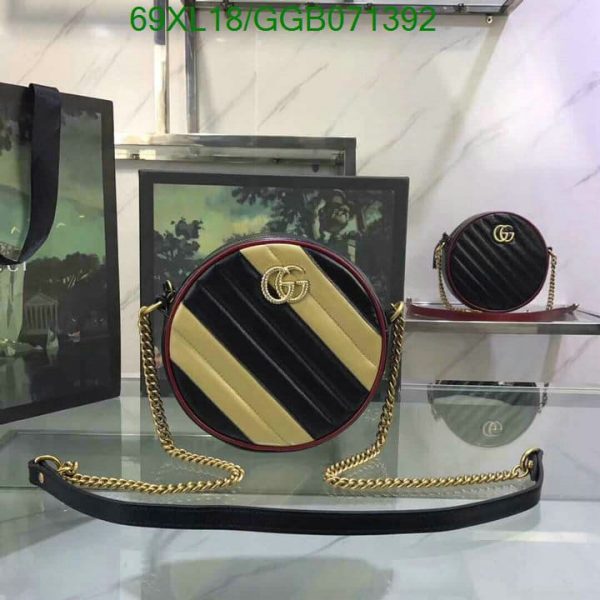 Gucci GG AAA+ Replica Marmont Luxury Round Shoulder Bag GGB0713925193