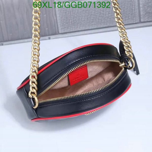 Gucci GG AAA+ Replica Marmont Luxury Round Shoulder Bag GGB0713925193