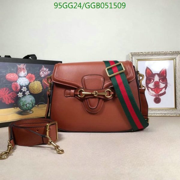 Gucci Ombre AAA+ Replica Leather Lady Shoulder Bag GGB0515095421