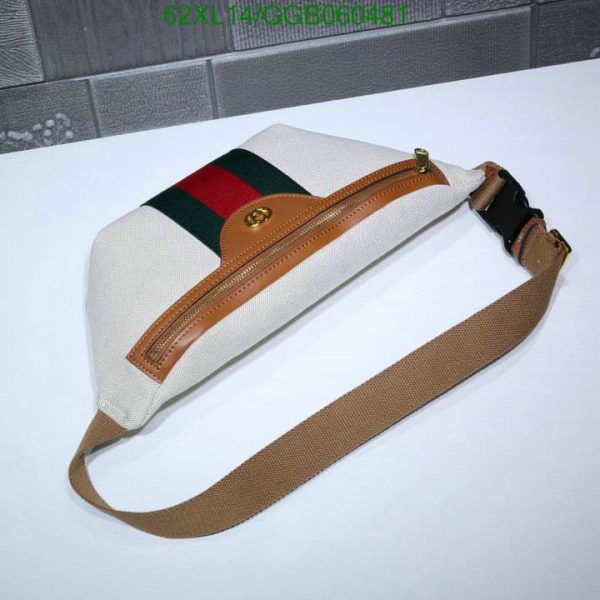 Gucci Ophidia AAA+ Replica GG Canvas Belt Bag GGB0604815793