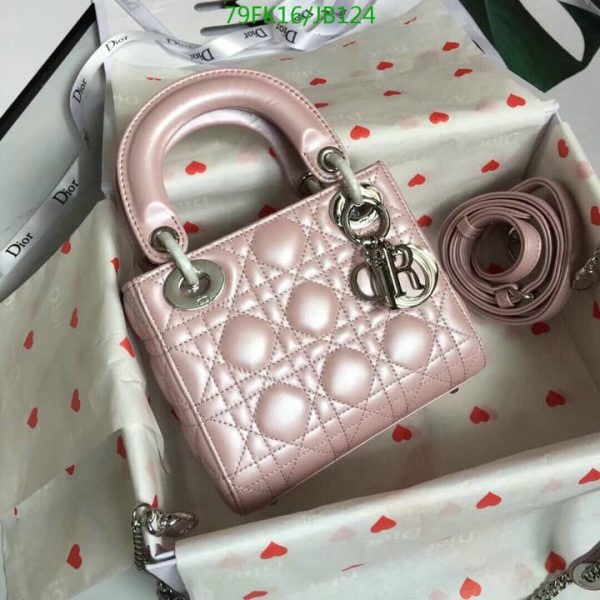 Lady Dior AAA+ Replica My ABCDior Cannage Handbag JB12416437942