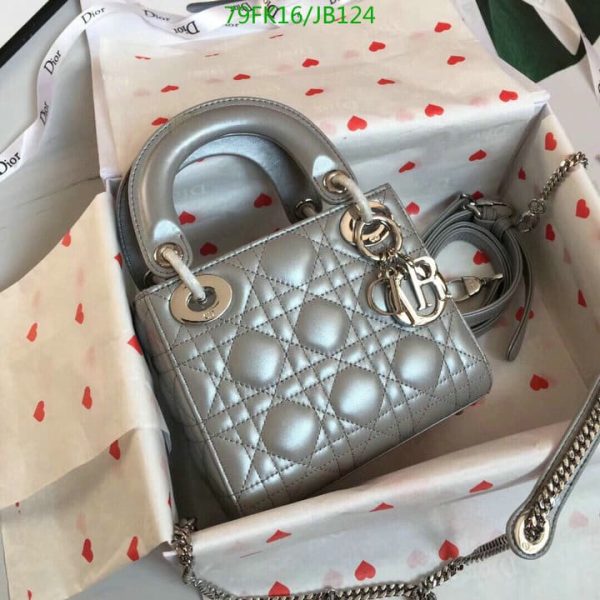 Lady Dior AAA+ Replica My ABCDior Cannage Handbag JB12416437942