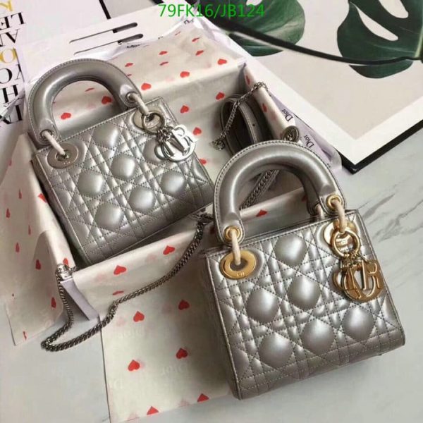 Lady Dior AAA+ Replica My ABCDior Cannage Handbag JB12416437942