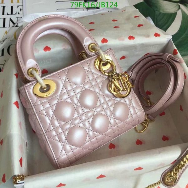 Lady Dior AAA+ Replica My ABCDior Cannage Handbag JB12416437942