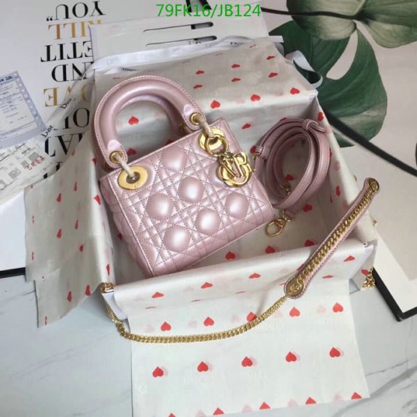 Lady Dior AAA+ Replica My ABCDior Cannage Handbag JB12416437942