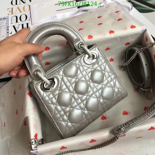 Lady Dior AAA+ Replica My ABCDior Cannage Handbag JB12416437942