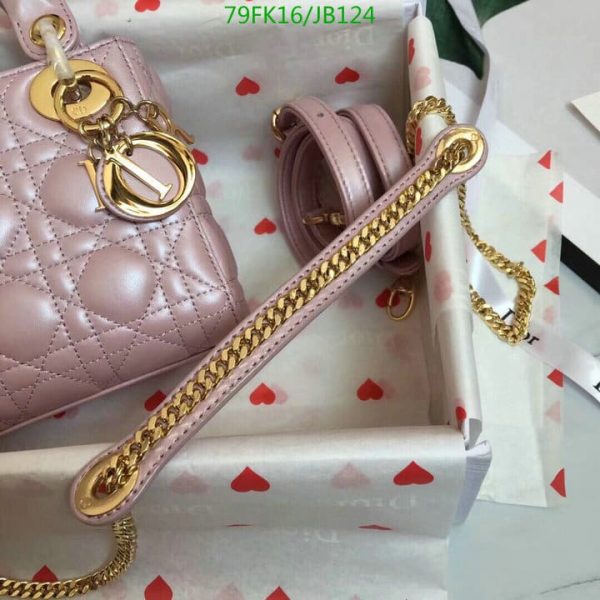 Lady Dior AAA+ Replica My ABCDior Cannage Handbag JB12416437942