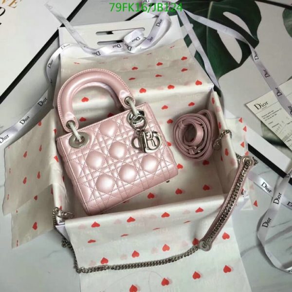 Lady Dior AAA+ Replica My ABCDior Cannage Handbag JB12416437942