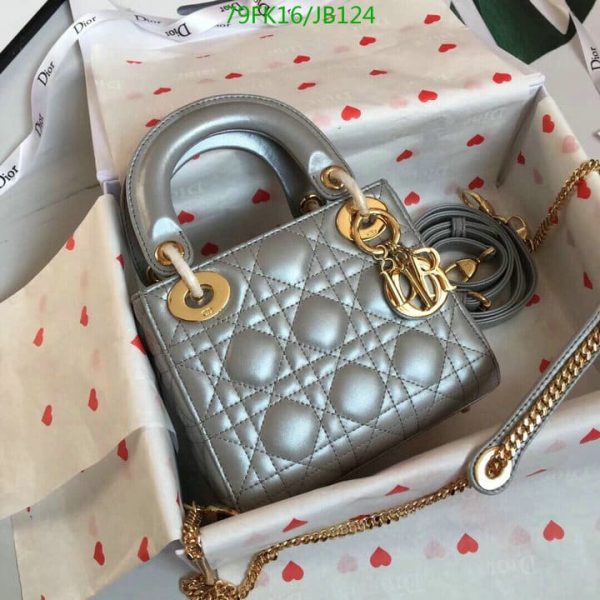 Lady Dior AAA+ Replica My ABCDior Cannage Handbag JB12416437942