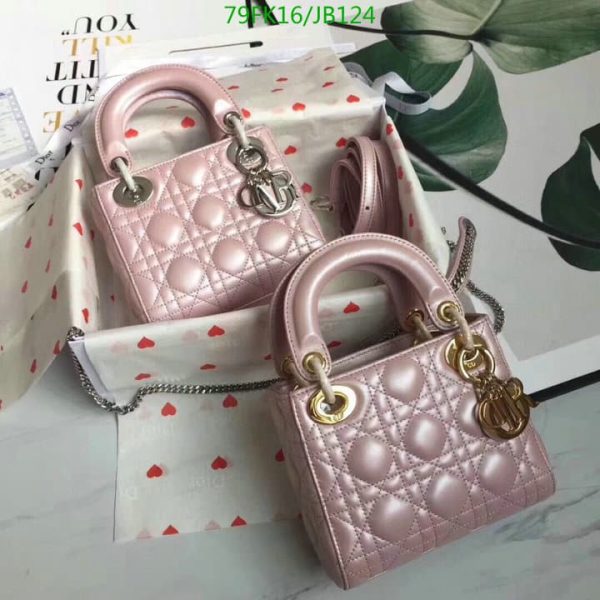 Lady Dior AAA+ Replica My ABCDior Cannage Handbag JB12416437942