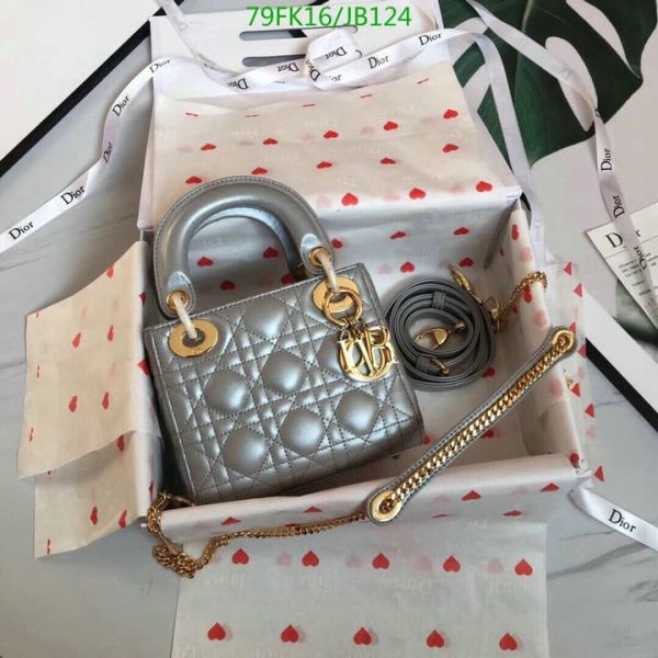 Lady Dior AAA+ Replica My ABCDior Cannage Handbag JB12416437942