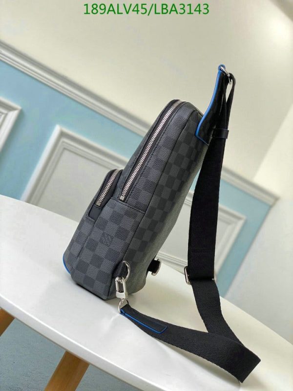 Louis Vuitton 1:1 Mirror Replica AVENUE SLING BAG DAMIER GRAPHITE CANVAS LBA3143931245