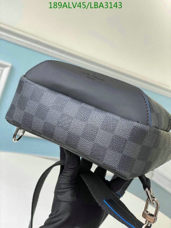 Louis Vuitton 1:1 Mirror Replica AVENUE SLING BAG DAMIER GRAPHITE CANVAS LBA3143931245