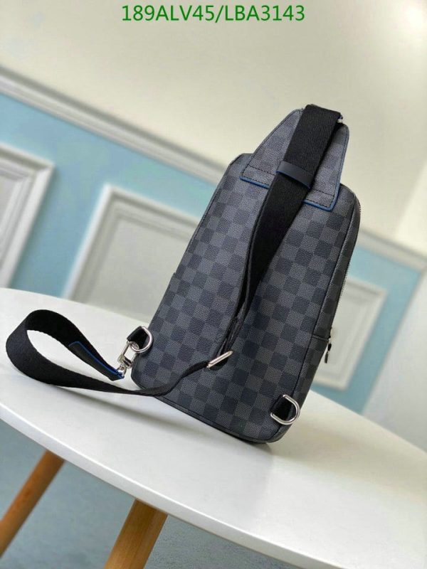 Louis Vuitton 1:1 Mirror Replica AVENUE SLING BAG DAMIER GRAPHITE CANVAS LBA3143931245