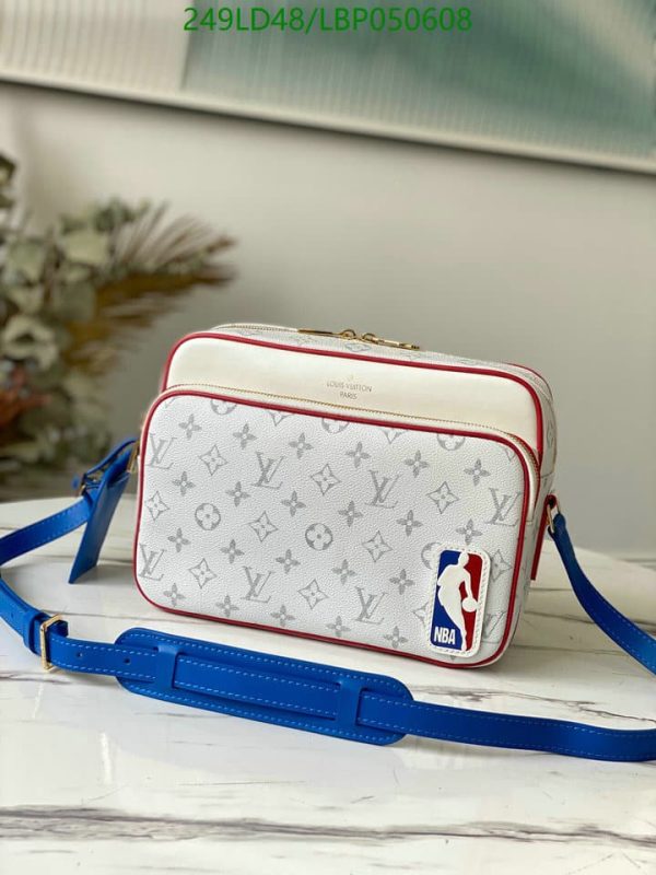 Louis Vuitton 1:1 Mirror Replica Abloh NBA Nile Messenger PM Bag LBP0506081254