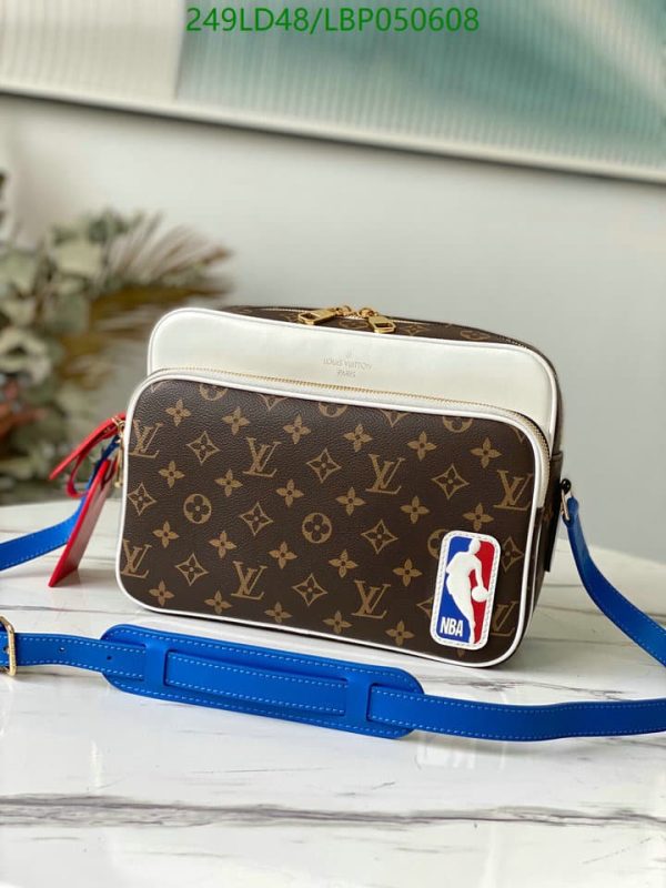 Louis Vuitton 1:1 Mirror Replica Abloh NBA Nile Messenger PM Bag LBP0506081254