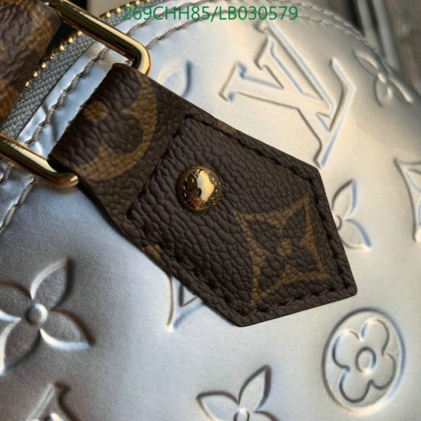 Louis Vuitton 1:1 Mirror Replica Alma BB Vernis in Amarante LB03057918432