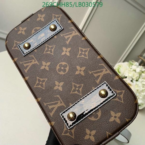 Louis Vuitton 1:1 Mirror Replica Alma BB Vernis in Amarante LB03057918432