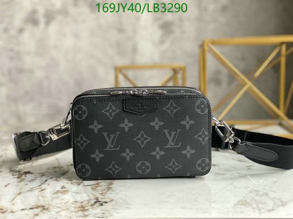 Louis Vuitton 1:1 Mirror Replica Alpha Wearable Wallet LB32909876549