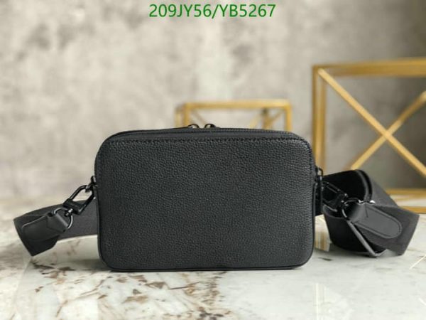 Louis Vuitton 1:1 Mirror Replica Alpha wearable wallet Black YB52671031256