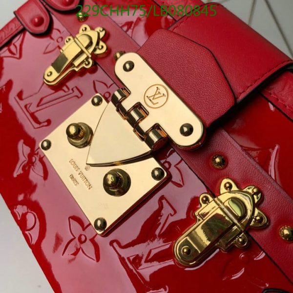 Louis Vuitton 1:1 Mirror Replica Autres Cuirs Petite Malle Rouge Bag LB08084526489