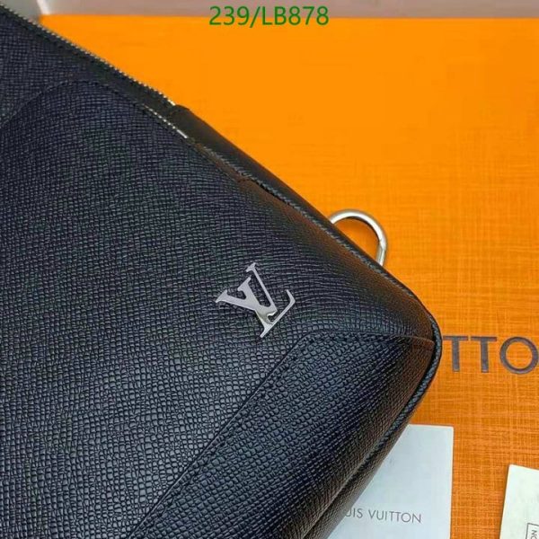 Louis Vuitton 1:1 Mirror Replica  Avenue Sling Bag Taiga Leather LB87874325674