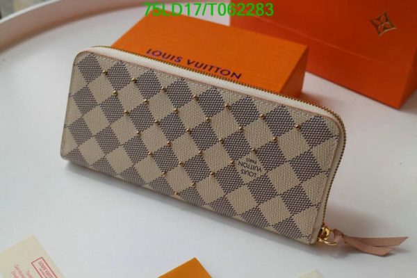 Louis Vuitton 1:1 Mirror Replica Beige Wallet T0622837403546