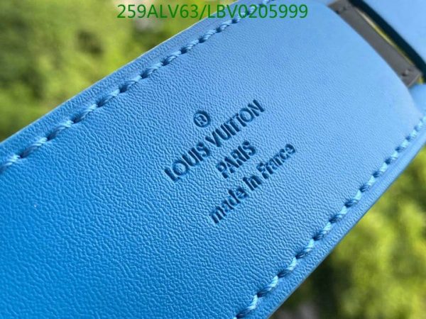 Louis Vuitton 1:1 Mirror Replica Black Blue Keepall Bandouliere Giant LBV0205999976