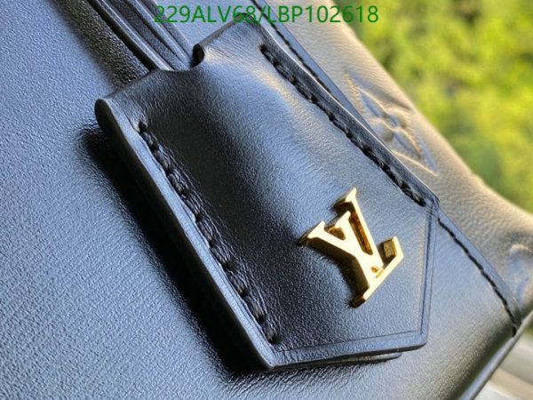 Louis Vuitton 1:1 Mirror Replica Black Monogram Ink Vanity PM Bag LBP1026183167