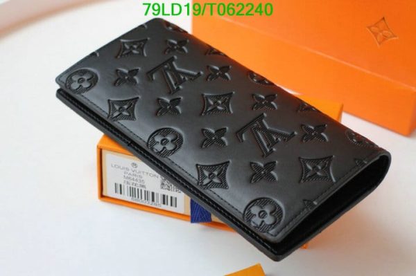 Louis Vuitton 1:1 Mirror Replica Black Wallet T062240526472