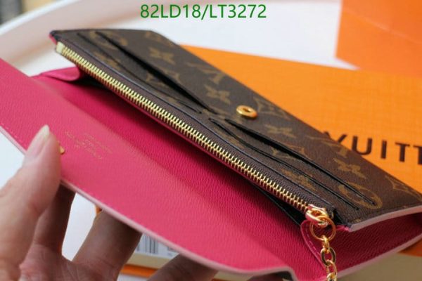 Louis Vuitton 1:1 Mirror Replica Bloom Flower Emilie Wallet LT32722648923