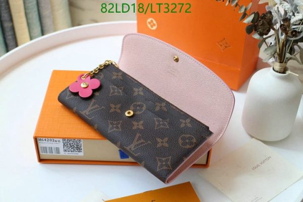 Louis Vuitton 1:1 Mirror Replica Bloom Flower Emilie Wallet LT32722648923