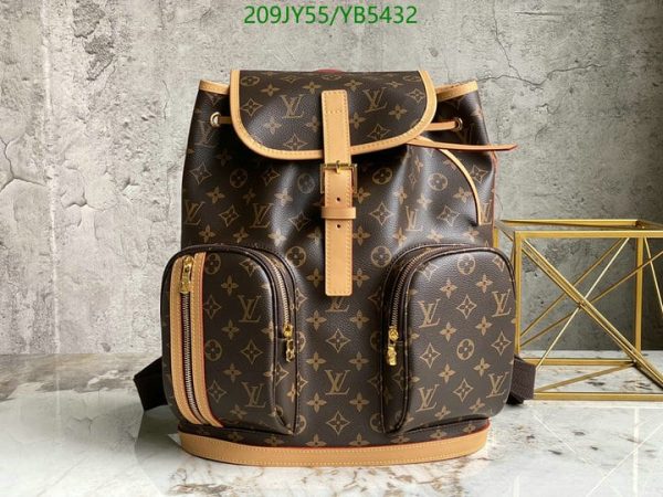 Louis Vuitton 1:1 Mirror Replica Bosphore Backpack YB54321458965