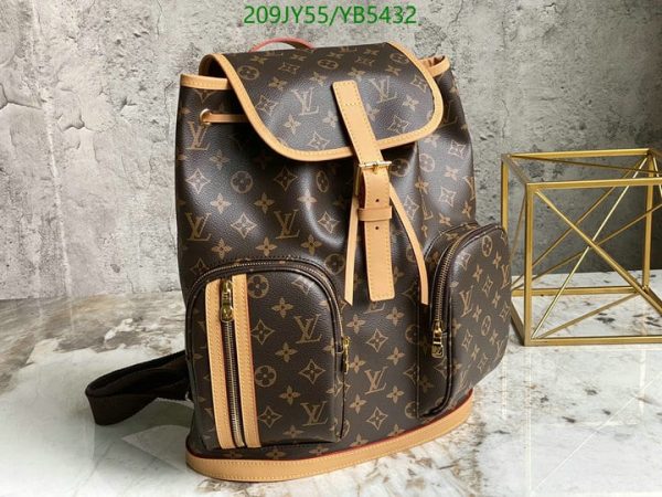 Louis Vuitton 1:1 Mirror Replica Bosphore Backpack YB54321458965