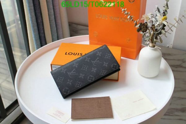 Louis Vuitton 1:1 Mirror Replica Brazza Long Wallet T062211857682