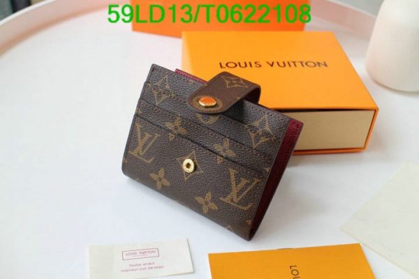 Louis Vuitton 1:1 Mirror Replica Brown Rosalie Wallet T062210864219