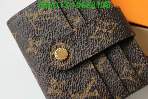 Louis Vuitton 1:1 Mirror Replica Brown Rosalie Wallet T062210864219