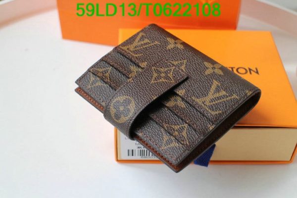 Louis Vuitton 1:1 Mirror Replica Brown Rosalie Wallet T062210864219